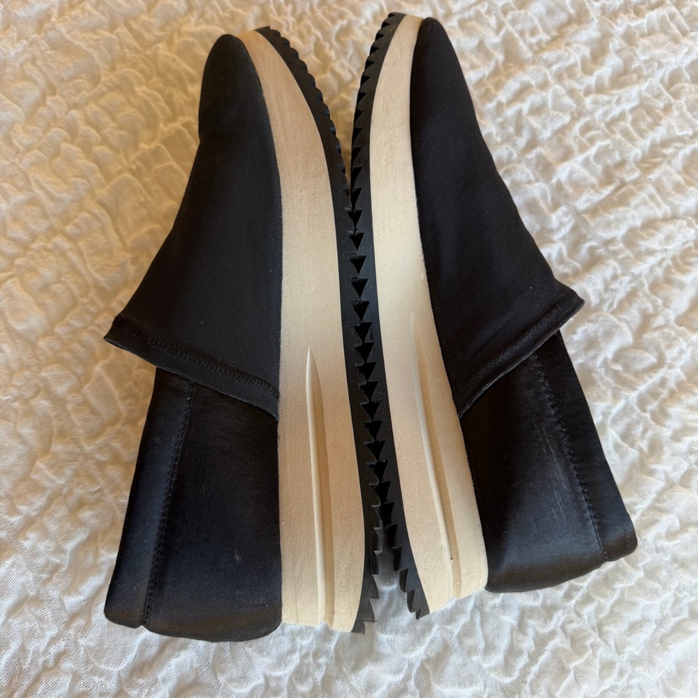 Pedro Garcia Otylia Satin Platform Sneakers EU39.5 - Picture 11 of 14